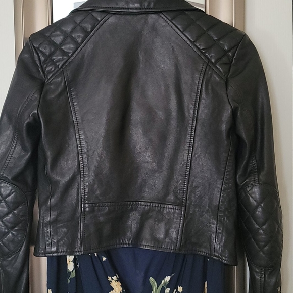 Aritzia Richards Leather Biket Jacket - Picture 6 of 14